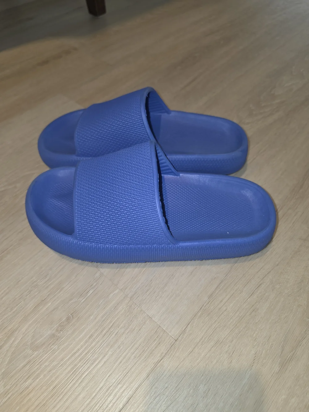 Royal Blue Slide Sandals